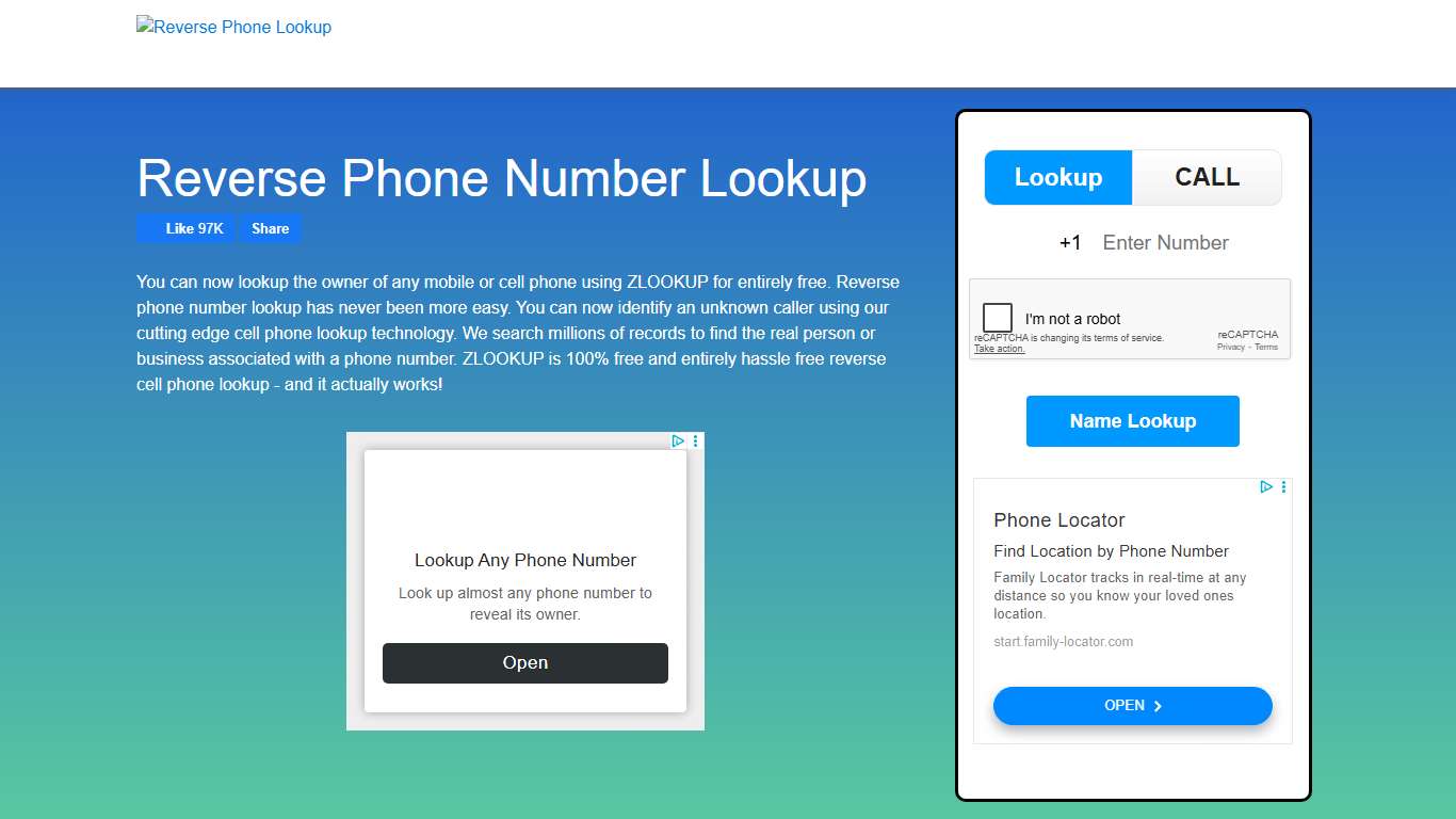 Reverse Phone Number Lookup Phone Number Search ZLOOKUP